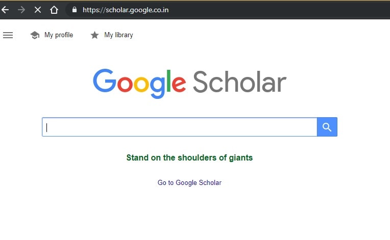 How to set up a Google scholar account