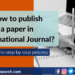 How to publish a paper in International Journal