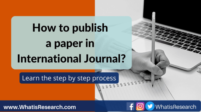 How To Publish A Paper In International Journal how-to-publish-a-paper-in-international-journal