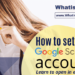 How to set up a Google Scholar account