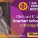 Richard E. Merwin Student Scholarship