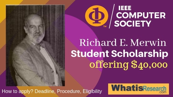 Richard E. Merwin Student Scholarship