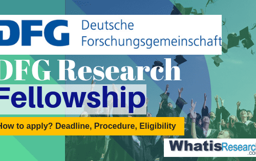 DFG Research Fellowship all thing you need to know