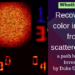 Recovering color images from scattered light