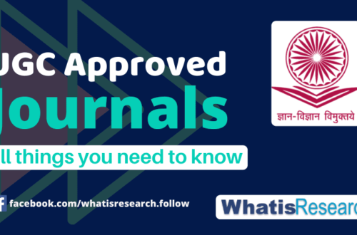 UGC approved journals, all things you need to know