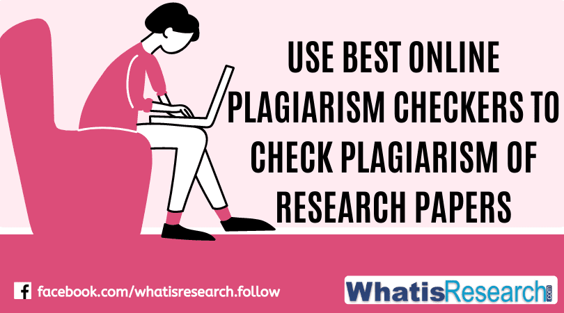 research paper plagiarism checker online