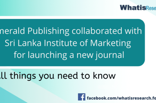 Emerald Publishing collaborated with Sri Lanka Institute of Marketing for launching a new journal