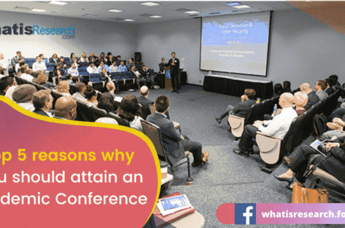 Top 5 reasons why you should attain an Academic Conference