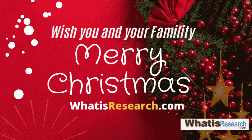 Wishes you a Merry Christmas 2020