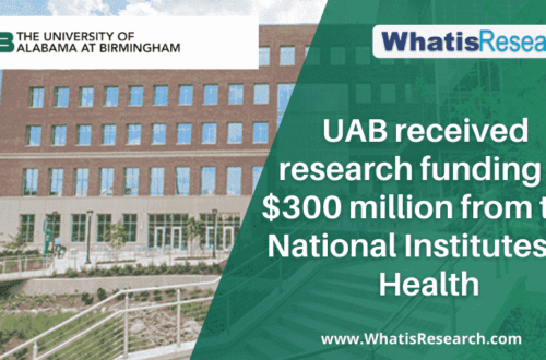 UAB received research funding of $300 million from the National Institutes of Health