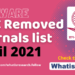 UGC removed Journals list April 2021