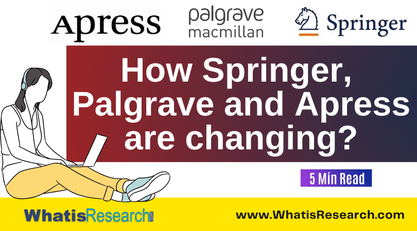 How Springer Palgrave and Apress are changing