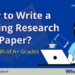 How to Write a Winning Research Paper Worth of A+ Grades