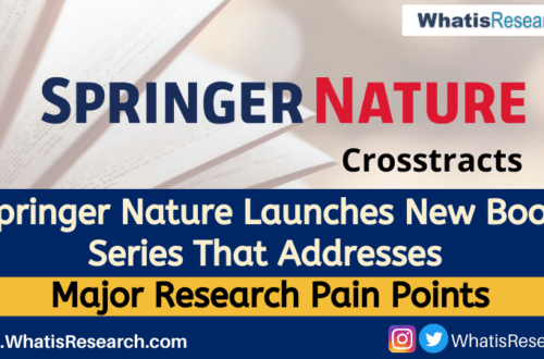 Springer Nature Launches New Book Series That Addresses Major Research Pain Points