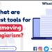 What are the best tools for removing plagiarism