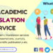 academic translation service