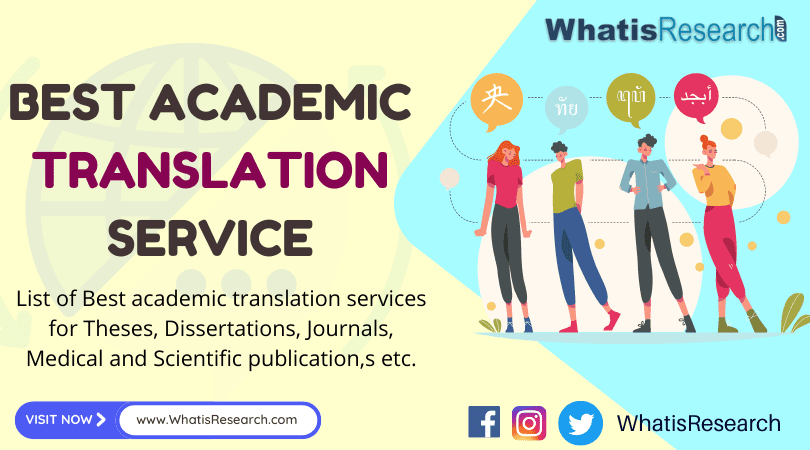 academic translation service