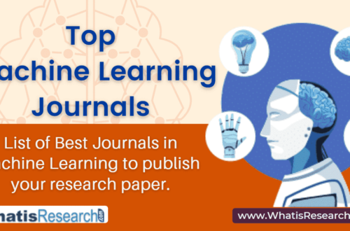 top machine learning journals