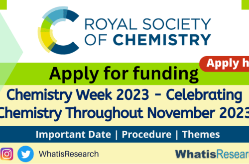 Royal Society of Chemistry Chemistry Week 2023